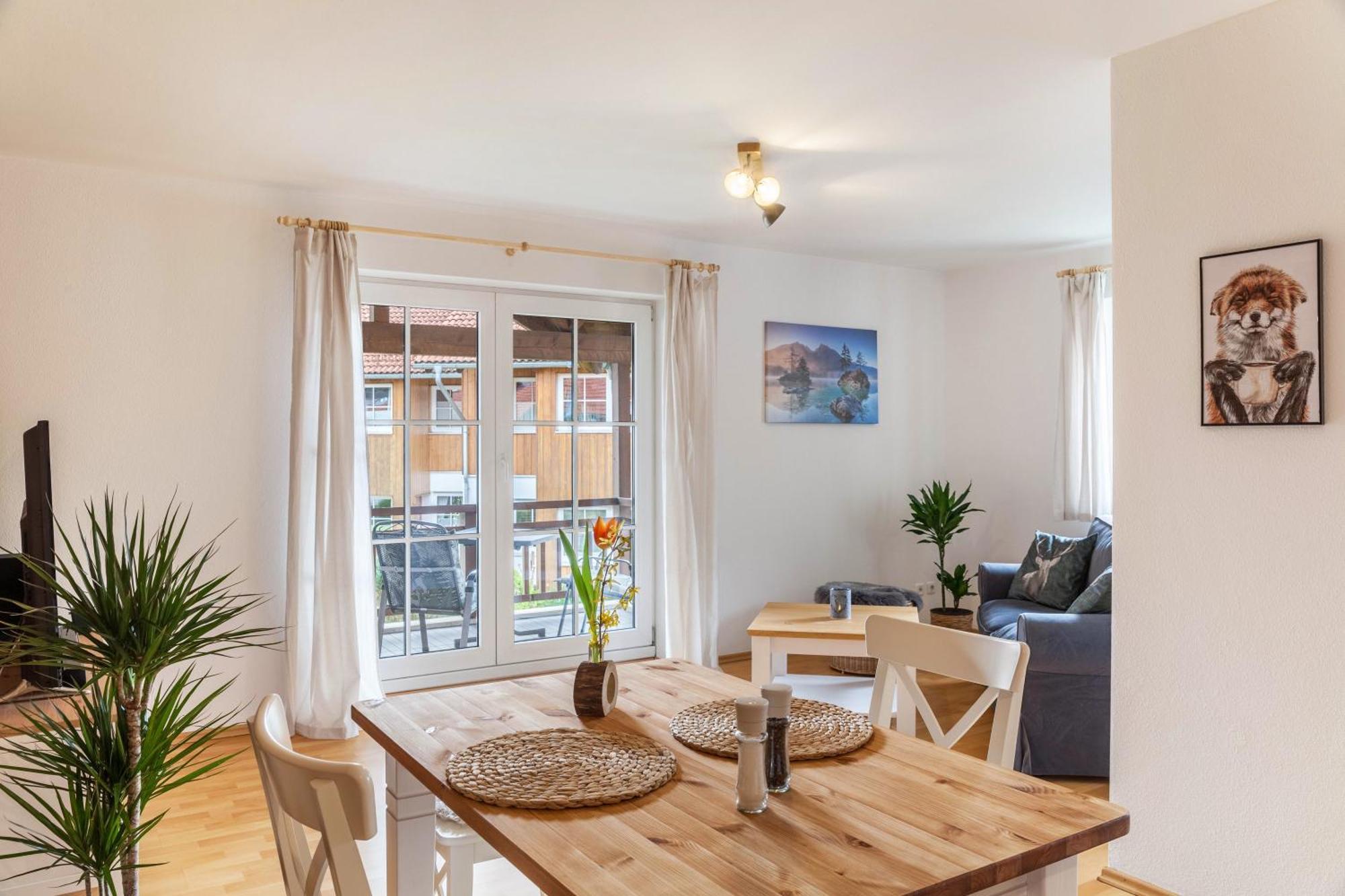 Ferienwohnung Fuchsbau Оберау Екстериор снимка