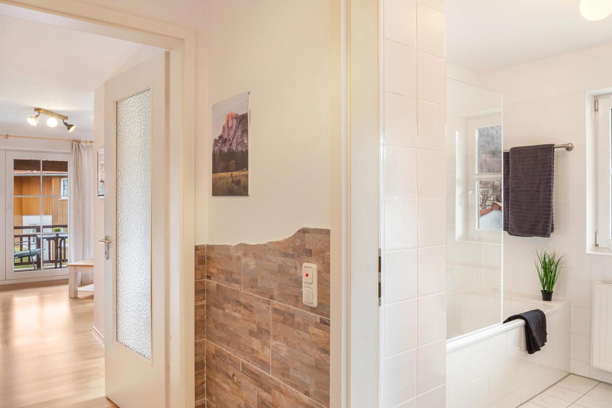 Ferienwohnung Fuchsbau Оберау Екстериор снимка