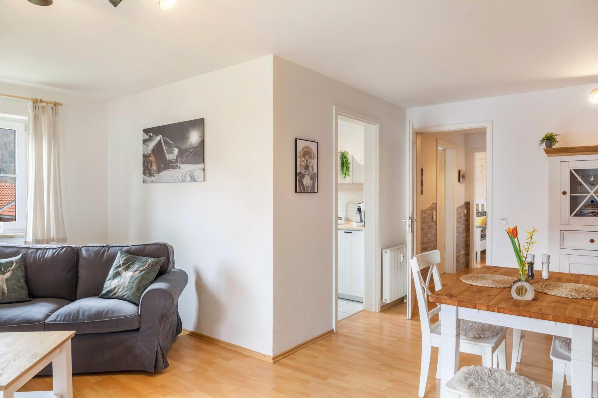 Ferienwohnung Fuchsbau Оберау Екстериор снимка